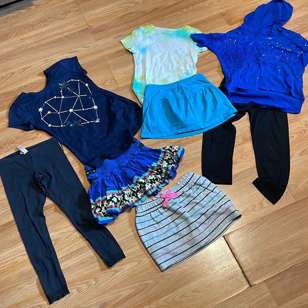 Collection of outfits for your child in hues of blue 🥰
